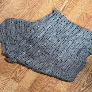 Apt. 9 Gray Textured Scarf